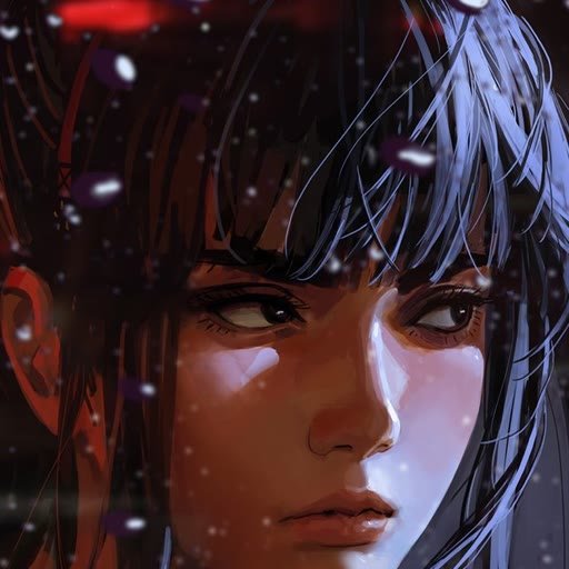 夜獵主角李夜兒的臉部特寫基準圖